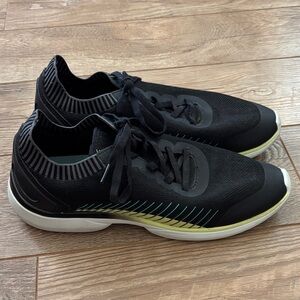 Vionic Sneakers Womens 11 Black Embolden Orthopedic Stretch Knit Lace Up Shoes
